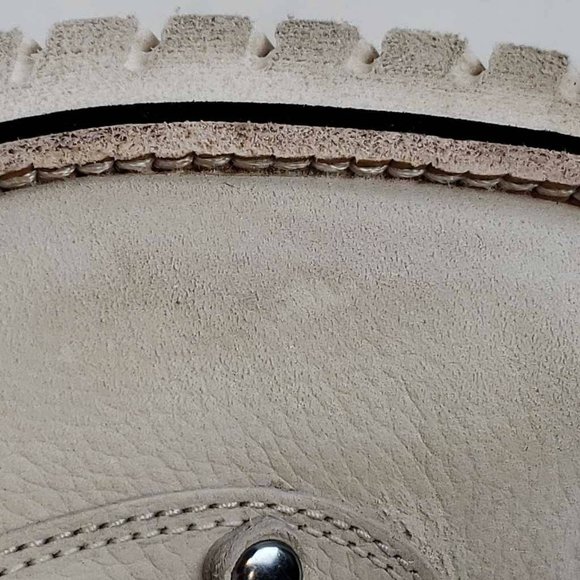 Cole Haan Womens Zerogrand Explorer Hiking Boots Beige Leather Ankle Lace Up 6 B - Picture 11 of 13